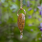 Ocean Jasper/Kunzite Necklace