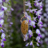 Ocean Jasper/Kunzite Necklace