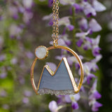 Amethyst Stalactite Large Mountain Necklace