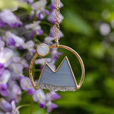 Amethyst Stalactite Large Mountain Necklace