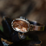 Faceted Sunstone Ring