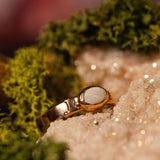 Natural Opal Oval Ring