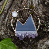 Amethyst Stalactite Large Mountain Necklace