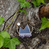 Amethyst Stalactite Large Mountain Necklace