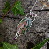 Ocean Jasper and Tourmaline Necklace