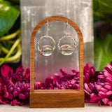 Prasiolite Oval Earrings