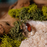Faceted Sunstone Ring
