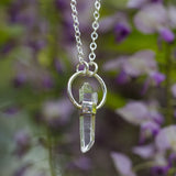 Tibetan Quartz Point Necklace