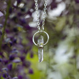 Tibetan Quartz Point Necklace