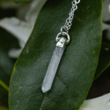 Tibetan Quartz Point Necklace