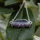 Amethyst Stalactite Cloud Necklace