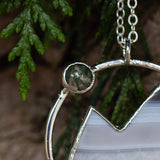 Amethyst Stalactite Large Mountain Necklace