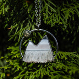 Amethyst Stalactite Large Mountain Necklace