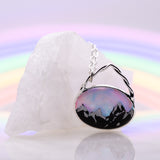 Aurora Opal Mountain Necklace