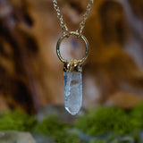 Tibetan Quartz Point Necklace