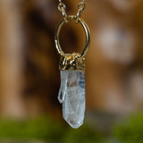 Tibetan Quartz Point Necklace