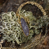 Druzy Amethyst Necklace