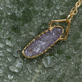 Druzy Amethyst Necklace