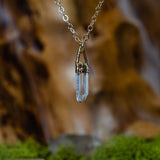 Tibetan Quartz Point Necklace