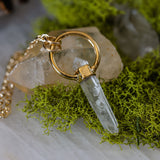 Tibetan Quartz Point Necklace