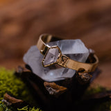 Herkimer Diamond Ring