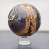 Amethyst and Agate Sphere