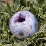 Amethyst and Agate Sphere