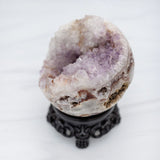 Pink and Purple Amethyst Sphere