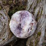 Pink and Purple Amethyst Sphere
