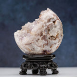 Pink and Purple Amethyst Sphere