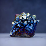 Titanium Aura Quartz Cluster