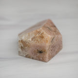 Pink Amethyst Cut Freeform