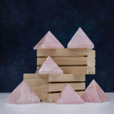 Rose Quartz Pyramid