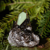 Glow In The Dark Coffin Necklace