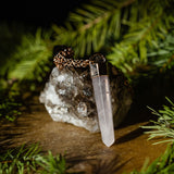 Faceted Citrine Point Necklace