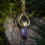 Vera Cruz Amethyst Point Teardrop Top Necklace