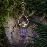 Vera Cruz Amethyst Point Teardrop Top Necklace