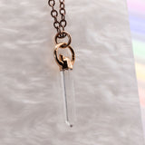 Tibetan Quartz Point Necklace