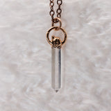 Tibetan Quartz Point Necklace