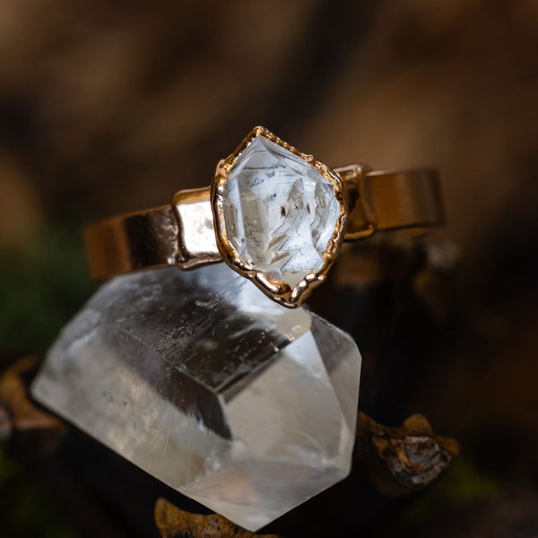 Herkimer Diamond Ring