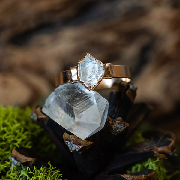 Herkimer Diamond Ring