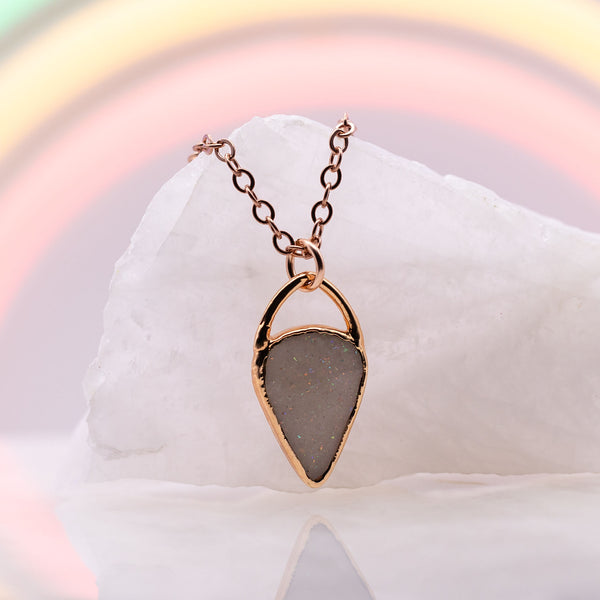 Slocum Opal Inverted Teardrop Necklace