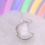 Quartz Moon Necklace