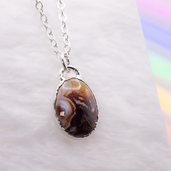 Fire Agate Necklace