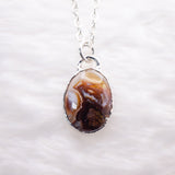 Fire Agate Necklace