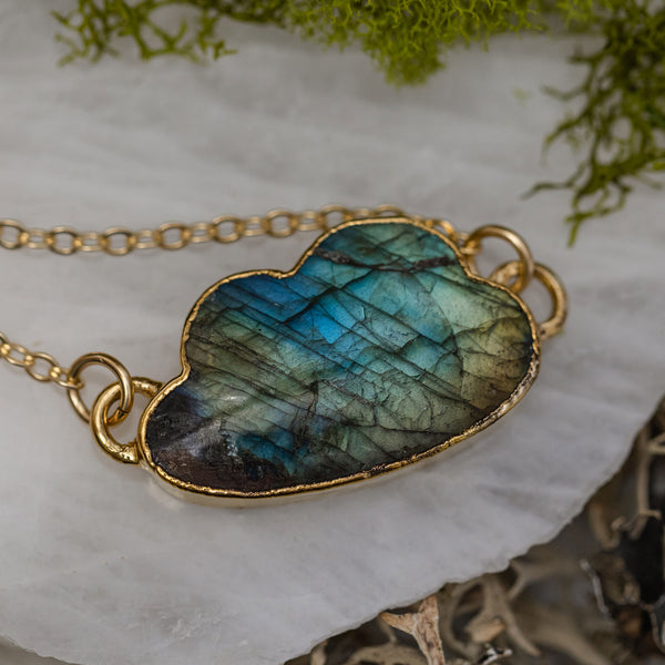 Labradorite Cloud Necklace