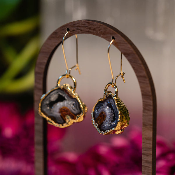 Tobasco Geode Earrings