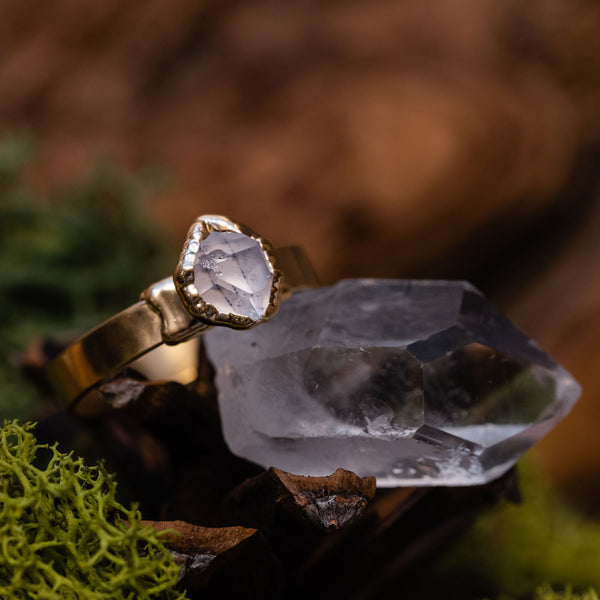 Herkimer Diamond Ring