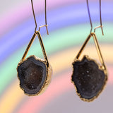 Tobasco Geode Earrings