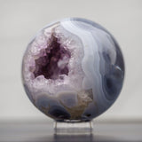Amethyst and Agate Sphere